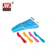 plastic knife chilren knife plastic kids knife pp knife 12pcs