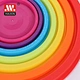 plastic round container with lid