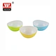 plastic kitchen bowl fruit bowl salad bowl double color bowl big size