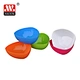 plastic kitchen bowl fruit bowl salad bowl square food bowl