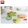 plastic round food container