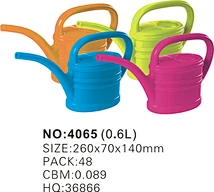 plastic watering can