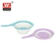 oval folding colander with handle
