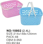 plastic utility basket
