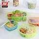 pp plastic lunch box