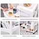plastic storage rack