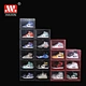 Amazon hot sale AJ sneaker box plastic shoe organizer shoe storage box