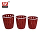 round waste basket