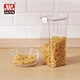 plastic food storage canister