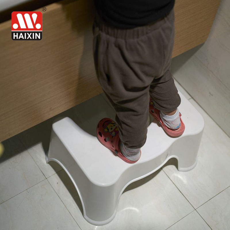 Haixing bathroom toilet trainer with step toilet step stool foot stool children kids toilet step