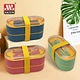 two layers lunch box
