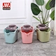 mop bucket with handle