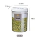 plastic food storage canister