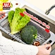 Kitchen adjustable colander