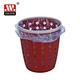 round waste basket