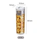 plastic food storage canister