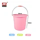 plastic bucket with handle