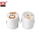 Amazon BPA free haixing plastic white cheap modern round printing children stool toilet chair kitchen stools