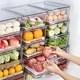 Refrigerator  box with sliding lid