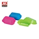Amazon hot selling PP travel bathroom shower soap holder soap base organizer plastic soap dish box with lid