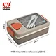 plastic lunch box