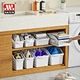 plastic office storage organizer