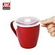 plastic microwave cup with lid