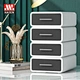 drawers plastic stackable storage