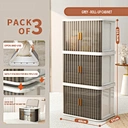 drawer storage cabinet plastic