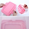 plastic storage container with lid