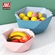 PP plastic colander with base