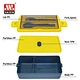 plastic lunch box with fork
