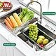 plastic colanders portable drain