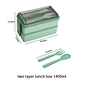 lunch box with fork