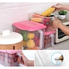 plastic storage container with lid
