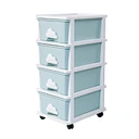 plastic storage drawer cabinet