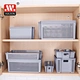 bathroom storage with baskets