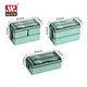 two layer stainless lunch box