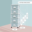 plastic storage drawer cabinet