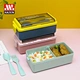 plastic lunch box spoon and fork
