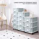 plastic storage drawer cabinet