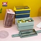 two layers lunch box
