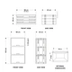 plastic drawer storage organizer