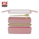 two layer lunch box