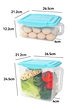 plastic storage container with lid