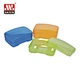 Haixin wholesale bathroom shower soap dish storage drain soap holder box transparent plastic soap box with lid