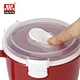 plastic microwave cup with lid