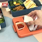 plastic lunch box
