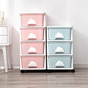 plastic storage drawer cabinet