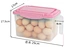 plastic storage container with lid